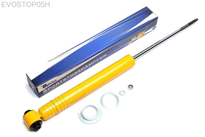 EVOSTOP05H, Sport schokdemper Achteras, Opel Vectra B, Sport shock absorber with adjustable platform rear axleOpel Vectra B all, In hoogte verstelbare veerschotel, Verlaging tot -40mm mogelijk, Prijs is per stuk ! , aantal ingeven bij bestellen
